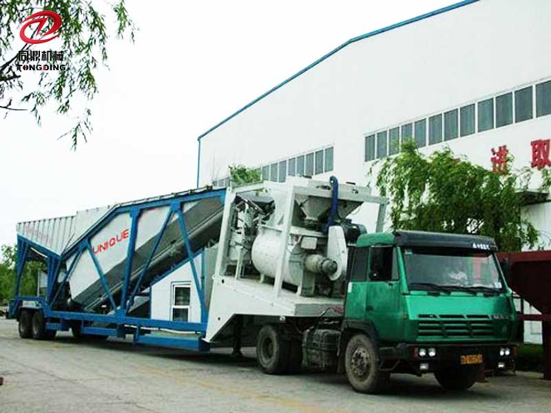 TD-UTM-100 Mobile Concrete Batching Plant