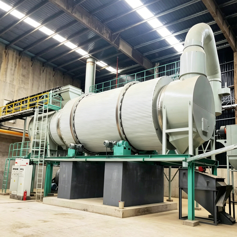 sand drying machine