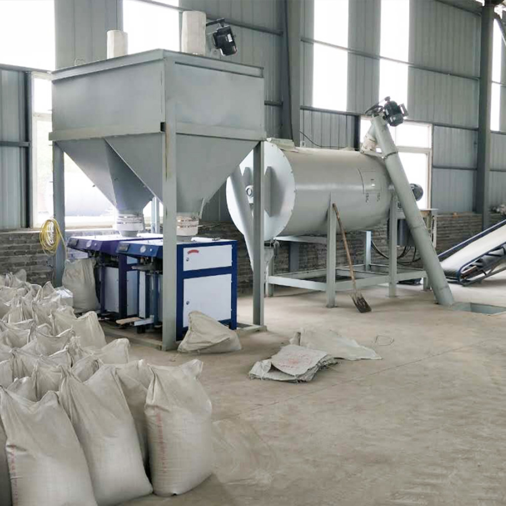 semi dry mortar machine