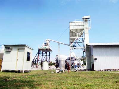 HZS25 concrete batching plant
